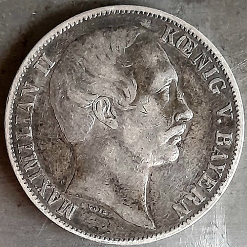 Bayern taler 1860 maximilian - 1860,