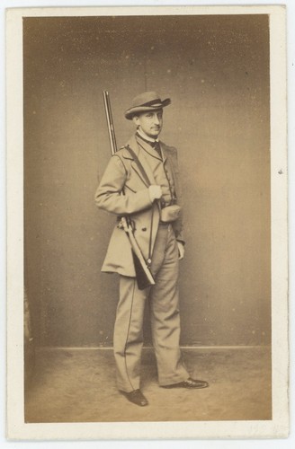 Cdv bernoud 1860 könig - cdv,