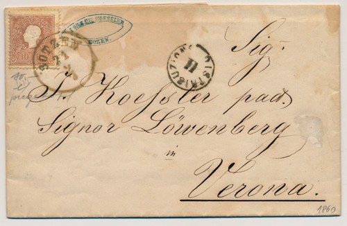 österreich 1860 10kr - 1860, 10kr,