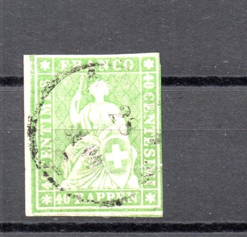 Schweiz 1860 freimarke - freimarke, ii