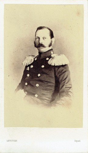 Foto cdv levitsky 1860 - foto, um